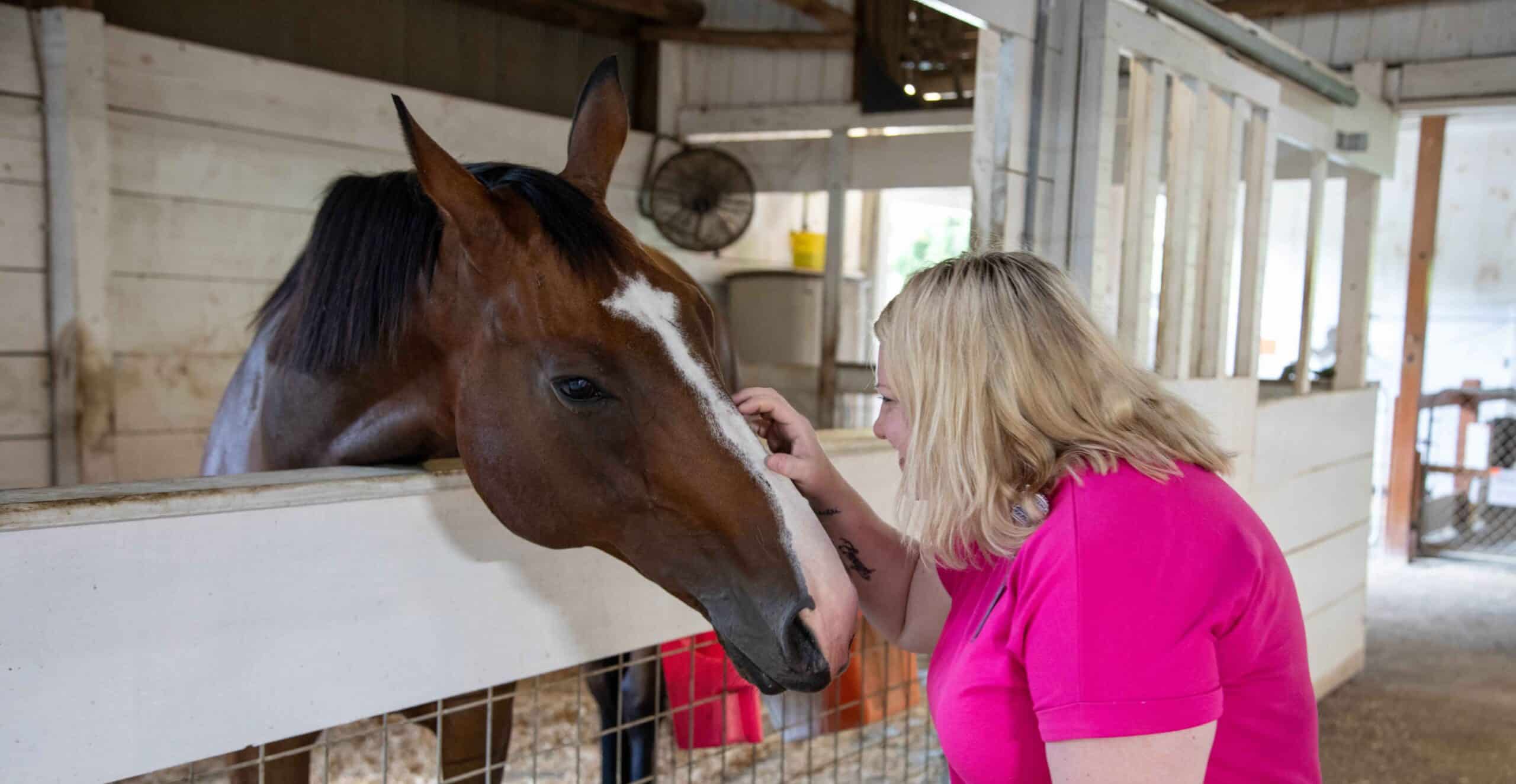 Pasadena Villa Stables Autism Program Horse