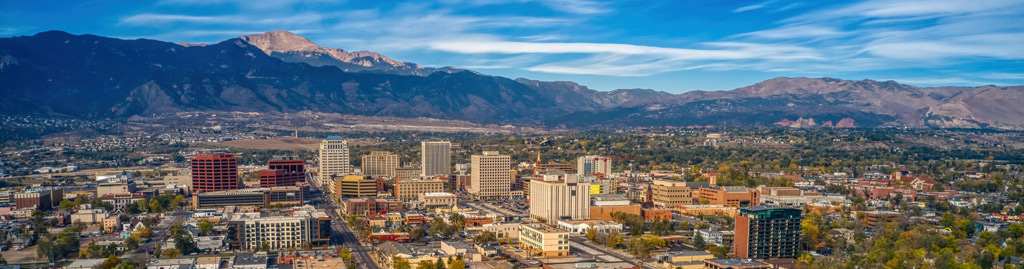 Colorado Springs, Colorado - skyline